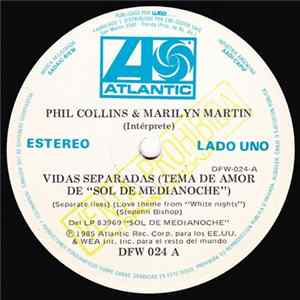 Phil Collins & Marilyn Martin / Twisted Sister - Separate Lives / Leader Of The Pack FLAC