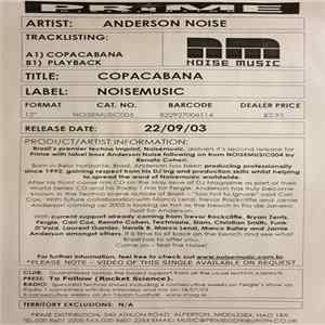 Anderson Noise - Copacabana FLAC