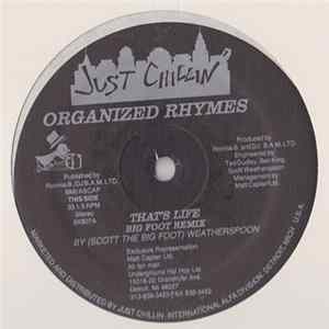 Organized Rhymes - That's Life FLAC