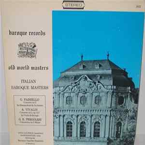 G. Paisiello, A. Vivaldi, G. B. Pergolesi - Anna Galperin, Hans Kempler directing the Baroque Chamber Ensemble of Hamburg - Italian Baroque Masters FLAC