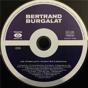 Bertrand Burgalat - Les Choses Qu'On Ne Peut Dire À Personne FLAC