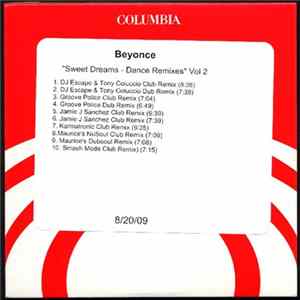 Beyonce - Sweet Dreams - Dance Remixes (Vol 2) FLAC
