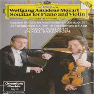 Mozart, Itzhak Perlman ∙ Daniel Barenboim - Sonaten Für Klavier Und Violine ∙ 12 Variationen Kv 359 ∙ 6 Variationen Kv 360 FLAC