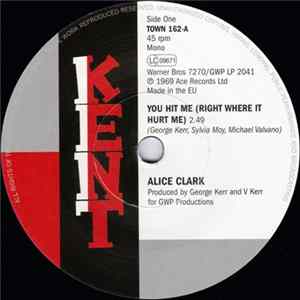 Alice Clark / The Devonnes - You Hit Me (Right Where It Hurt Me) / I Couldn't Build A World (With You On The Outside) FLAC
