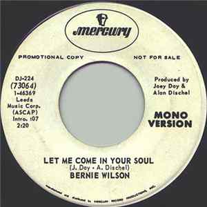 Bernie Wilson - Let Me Come In Your Soul FLAC