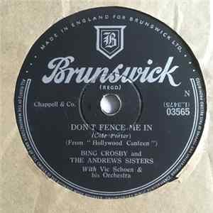 Bing Crosby And The Andrews Sisters - Don't Fence Me In / The Three Caballeros FLAC