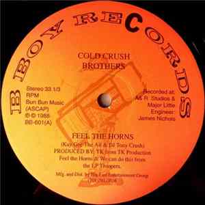 Cold Crush Brothers - Feel The Horns / We Can Do This FLAC