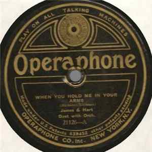 Lewis James And Charles Hart / Lewis James - When You Hold Me In Your Arms / Girl Of Mine FLAC