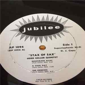 Herb Geller - Stax Of Sax FLAC