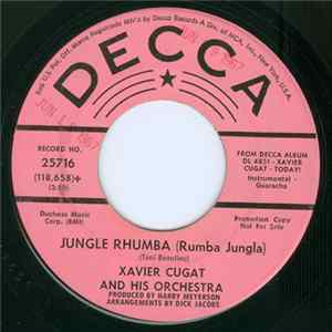 Xavier Cugat And His Orchestra - Jungle Rumba / Guantanamera FLAC