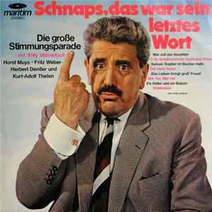 Various - Schnaps, Das War Sein Letztes Wort FLAC