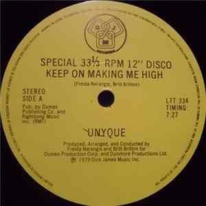 Unyque - Keep On Making Me High / Party Down FLAC