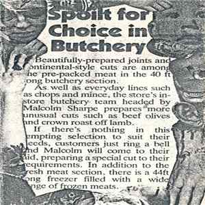 Various - Spoilt For Choice In Butchery FLAC