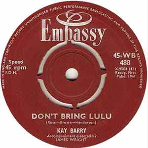 Kay Barry - Don't Bring Lulu FLAC