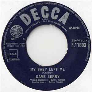 Dave Berry - My Baby Left Me FLAC