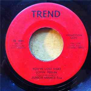 Junior Mance Trio - You've Lost That Lovin' Feelin' FLAC
