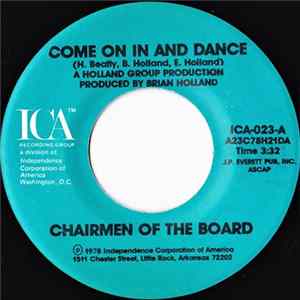 Chairmen Of The Board - Come On In And Dance FLAC