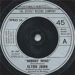 Elton John - Nobody Wins FLAC
