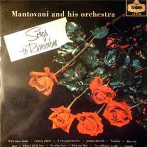 Mantovani And His Orchestra - Songs To Remember FLAC
