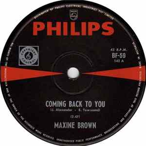 Maxine Brown - Coming Back To You FLAC