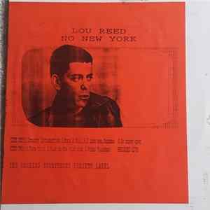 Lou Reed - No New York FLAC