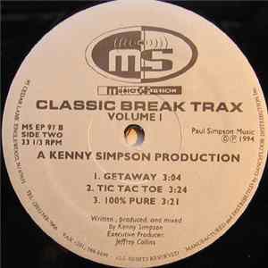 Kenny Simpson - Classic Break Trax Volume One FLAC