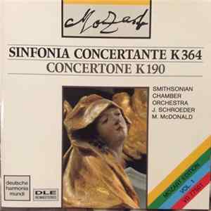 Wolfgang Amadeus Mozart - Smithsonian Chamber Orchestra, Jaap Schroeder - Sinfonia Concertante, K. 364 / Concertone, K. 190 FLAC