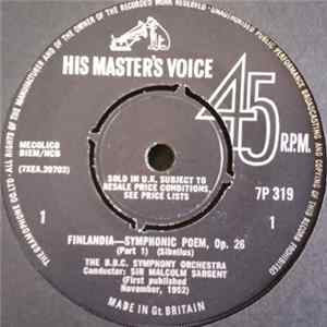 The BBC Symphony Orchestra, Sir Malcolm Sargent - Finlandia - Symphonic Poem, Op. 26 FLAC