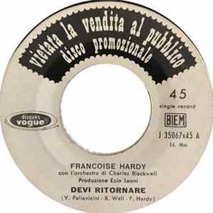 Francoise Hardy - Devi Tornare FLAC