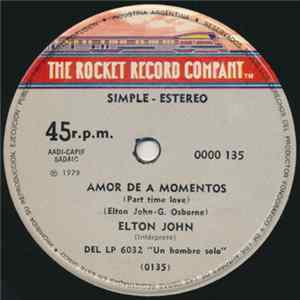 Elton John / Kongas - Amor De A Momentos / Dame Algo De Amor FLAC