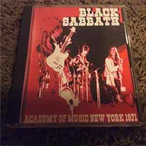 Black Sabbath - Academy Of Music New York 1971 FLAC