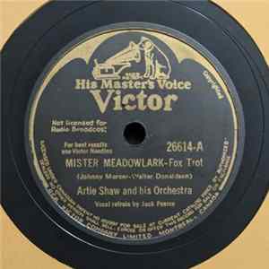 Artie Shaw And His Orchestra - Mister Meadowlark / My Fantasy FLAC