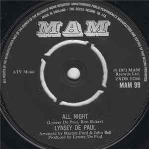 Lynsey De Paul - All Night FLAC