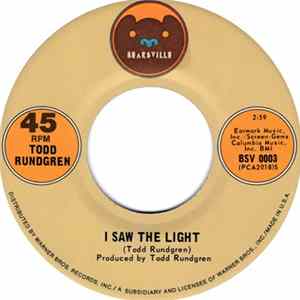 Todd Rundgren - I Saw The Light FLAC
