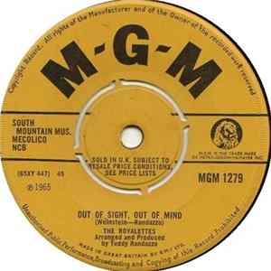 The Royalettes - It's Gonna Take A Miracle / Out Of Sight, Out Of Mind FLAC