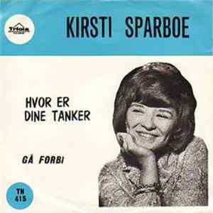 Kirsti Sparboe - Hvor Er Dine Tanker FLAC