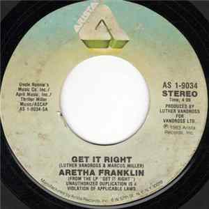 Aretha Franklin - Get It Right FLAC