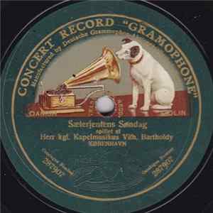 Herr Kgl. Kapelmusikus Vilh. Bartholdy - Sæterjentens Søndag / Obertass FLAC