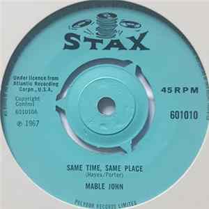Mable John - Same Time, Same Place FLAC