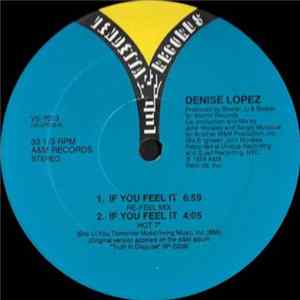 Denise Lopez - If You Feel It FLAC