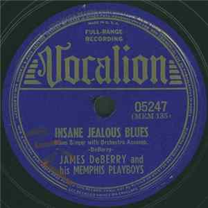 James DeBerry And His Memphis Playboys - Insane Jealous Blues / Zugity Zugity Stomp FLAC