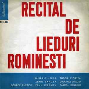 Various - Recital De Lieduri Romînești FLAC