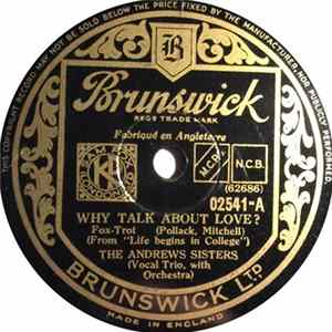 The Andrews Sisters - Why Talk About Love? / Just A Simple Melody FLAC