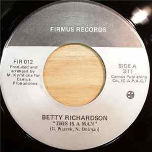 Betty Richardson - This Is A Man FLAC