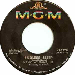 Hank Williams, Jr. - Endless Sleep / My Bucket's Got A Hole In It FLAC