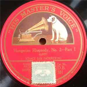 Ignace Jan Paderewski - Hungarian Rhapsody, No. 2 FLAC