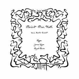Pandit Pran Nath - Ragas FLAC