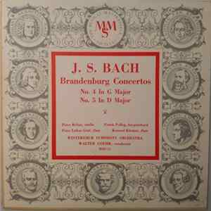 J. S. Bach, Winterthur Symphony Orchestra, Walter Goehr - Brandenburg Concertos FLAC