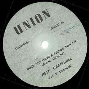 Pete Campbell / Carlton Hunter - Does She Have A Friend For Me / You Know Why FLAC
