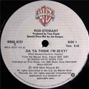 Rod Stewart - Da Ya Think I'm Sexy? FLAC